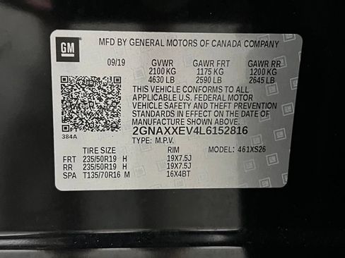 Certified 2020 Chevrolet Equinox Premier w/ Premier Redline Edition AWD/4WD image 27