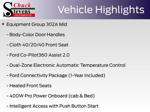 New 2026 Ford F150 XLT w/ Equipment Group 302A MID AWD/4WD image 24