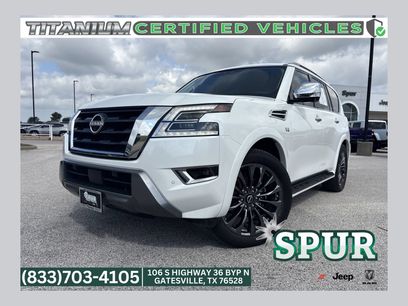 Used 2022 Nissan Armada Platinum w/ Captain's Chairs Package