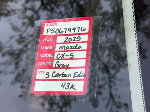 Used 2025 MAZDA CX-5 Carbon Edition AWD/4WD image 10