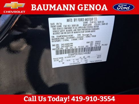Used 2016 Ford Taurus SHO w/ Equipment Group 401A AWD/4WD image 27