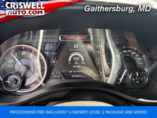 Used 2021 RAM 1500 TRX w/ TRX Level 1 Equipment Group AWD/4WD image 19