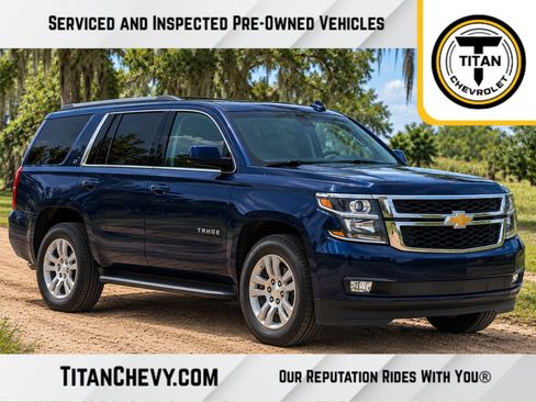 Used 2019 Chevrolet Tahoe LT w/ Max Trailering Package RWD image 1