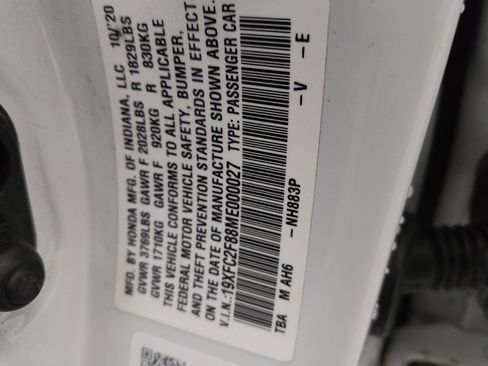 Used 2021 Honda Civic Sport image 33