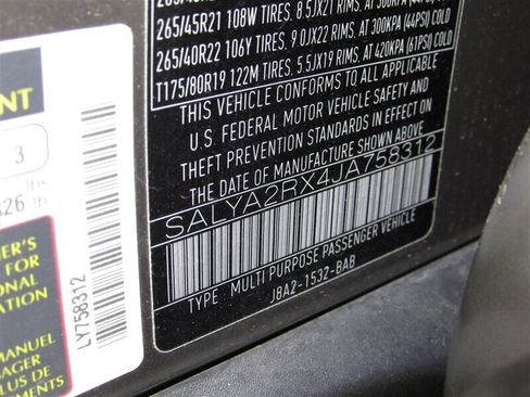 Used 2018 Land Rover Range Rover Velar image 59