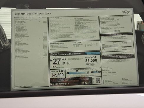 New 2027 MINI Cooper Countryman S AWD/4WD image 61