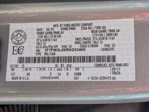 Used 2024 Ford F150 XLT w/ Tow/Haul Package AWD/4WD image 36