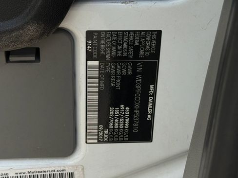 Used 2017 Mercedes-Benz Sprinter 3500 w/ Driver Comfort Package image 25