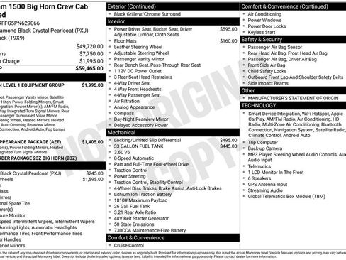 Used 2023 RAM 1500 Big Horn AWD/4WD image 35