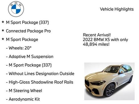 Used 2022 BMW X5 xDrive40i w/ M Sport Package AWD/4WD image 4