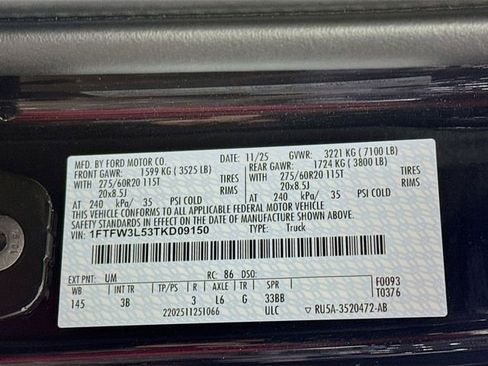 Used 2026 Ford F150 XLT w/ Equipment Group 303A High AWD/4WD image 37