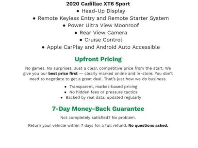 Used 2020 Cadillac XT6 Sport