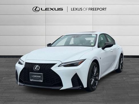 Certified 2025 Lexus IS 350 F Sport w/ Navigation Package AWD/4WD image 3
