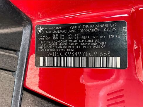 Used 2000 BMW Z3 RWD image 33