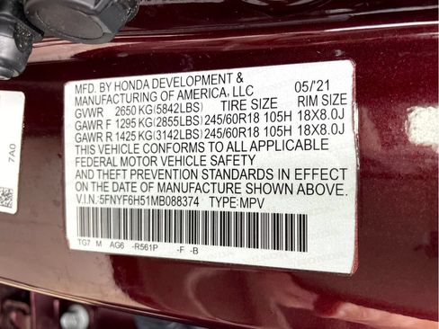 Used 2021 Honda Pilot EX-L image 23