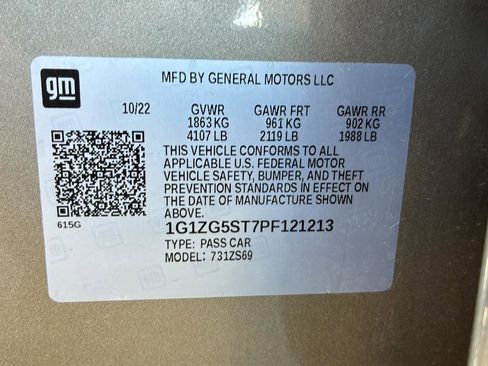 Used 2023 Chevrolet Malibu RS image 30