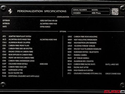 Used 2019 Ferrari 488 Pista Coupe image 11