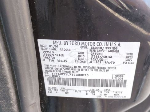 Used 2001 Ford F250 4x4 SuperCab Super Duty image 35