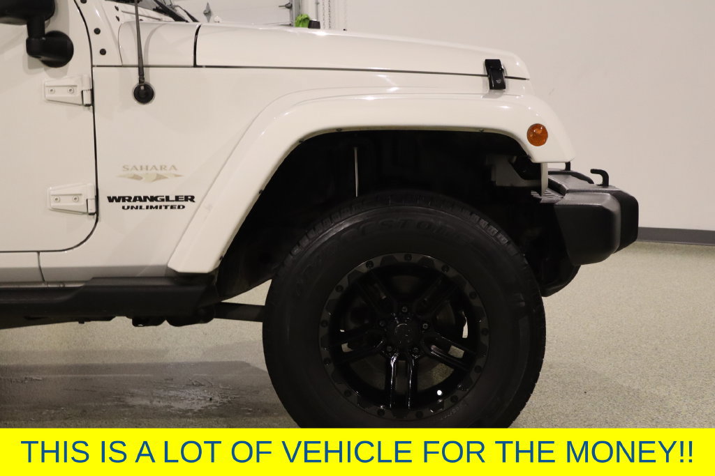Used 2010 Jeep Wrangler Unlimited Sahara w/ Mopar Chrome Edition Group AWD/4WD image 12