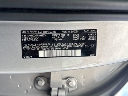 Used 2023 Volvo XC90 T8 Plus w/ Protection Package Premier AWD/4WD image 25