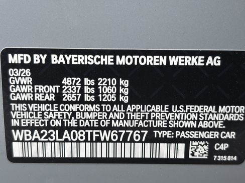 Used 2026 BMW 330i xDrive Sedan w/ M Sport Package AWD/4WD image 32