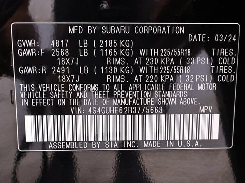 Used 2024 Subaru Crosstrek 2.5i Sport AWD/4WD image 36