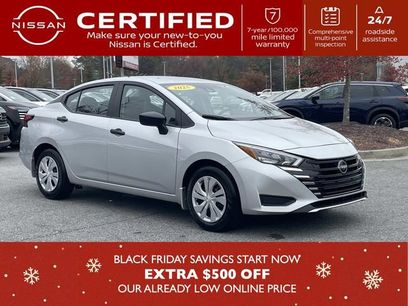Certified 2025 Nissan Versa S w/ Trunk Package