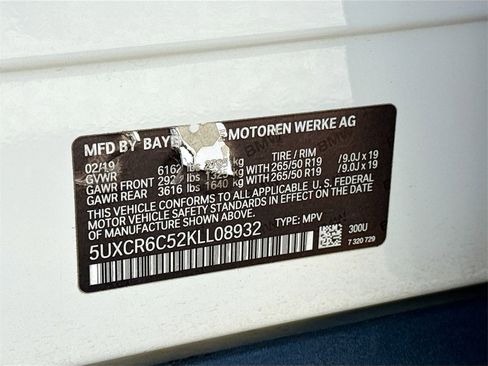 Used 2019 BMW X5 xDrive40i w/ Convenience Package image 35