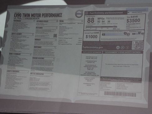 New 2026 Volvo EX90 Ultra AWD/4WD image 17