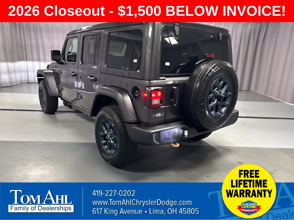 New 2026 Jeep Wrangler Unlimited Sport AWD/4WD image 5