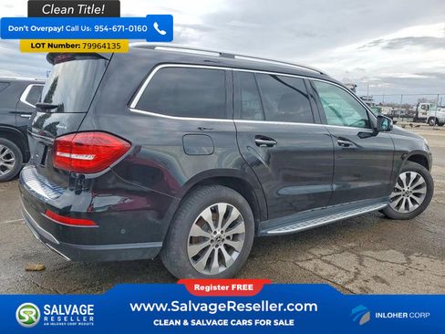 Used 2018 Mercedes-Benz GLS 450 Sport Utility Vehicle image 4