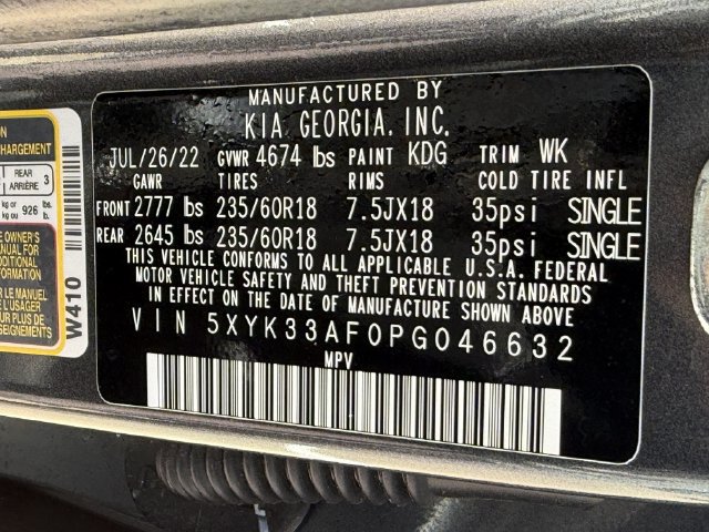 Used 2023 Kia Sportage EX FWD image 25