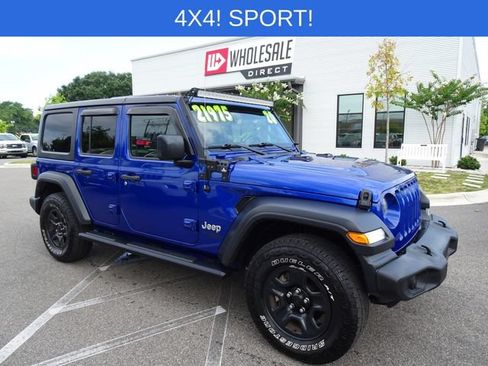 Used 2020 Jeep Wrangler Unlimited Sport AWD/4WD image 1