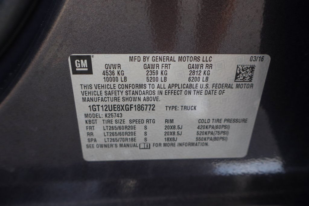 Used 2016 GMC Sierra 2500 Denali w/ Duramax Plus Package AWD/4WD image 57