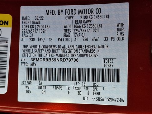 Used 2022 Ford Bronco Sport Big Bend w/ Convenience Package image 26