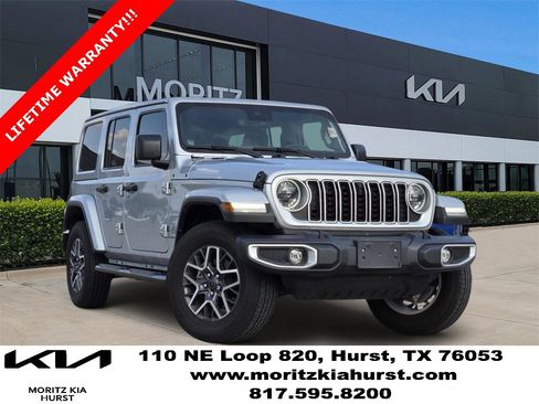 Used 2024 Jeep Wrangler Sahara w/ Technology Group image 1