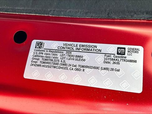 New 2026 Cadillac Escalade 4WD w/ LPO, Floor Liner Package image 18