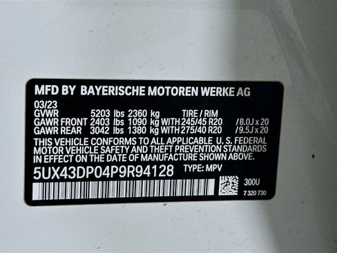Used 2023 BMW X3 sDrive30i w/ M Sport Package RWD image 12