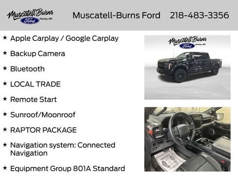 Used 2024 Ford F150 Raptor AWD/4WD image 7