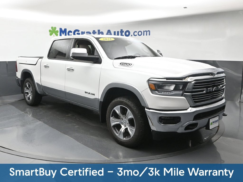 Used 2021 RAM 1500 Laramie w/ Trailer Tow Group AWD/4WD image 2