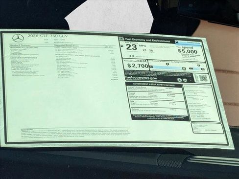 New 2026 Mercedes-Benz GLE 350 4MATIC image 16