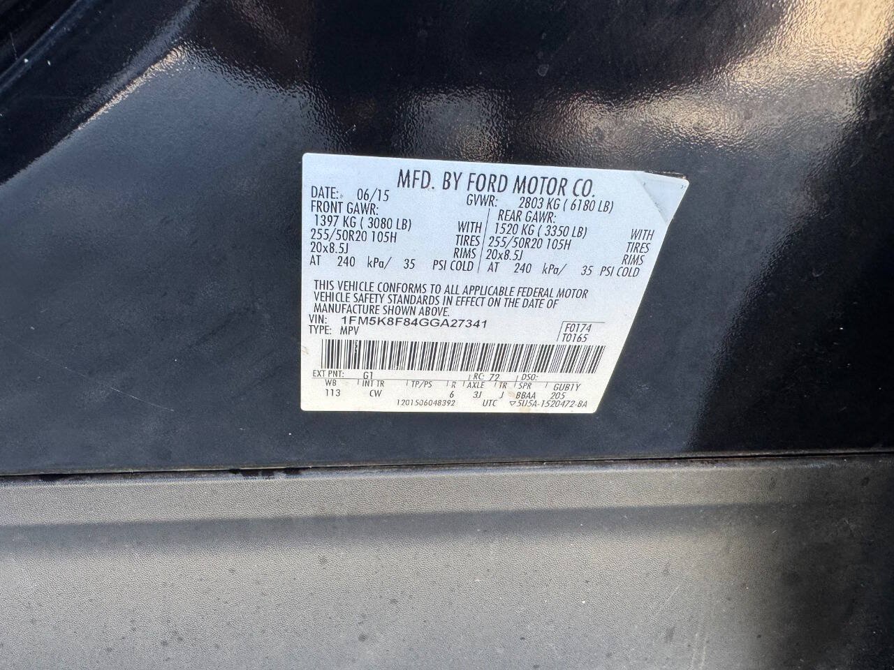 Used 2016 Ford Explorer Limited AWD/4WD image 41