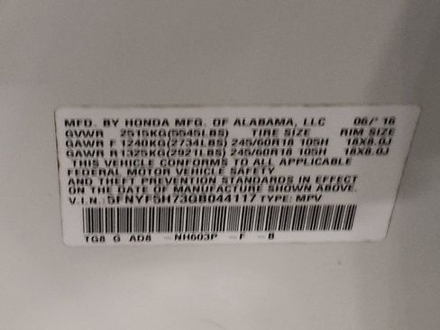 Used 2016 Honda Pilot EX-L image 33