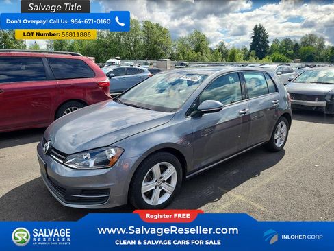 Used 2017 Volkswagen Golf Wolfsburg Edition FWD image 1