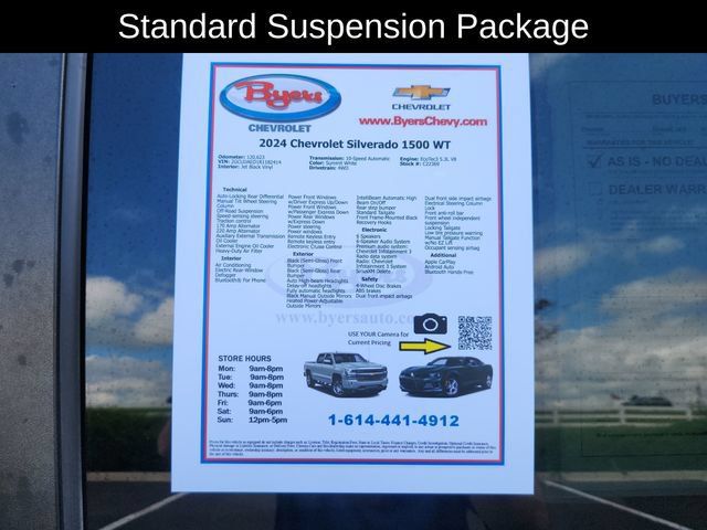 Used 2024 Chevrolet Silverado 1500 W/T AWD/4WD image 13