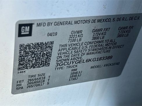 Used 2019 Chevrolet Silverado 1500 LTZ w/ LTZ Plus Package image 28