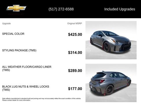 Used 2024 Toyota Corolla GR w/ Styling Package (TMS) AWD/4WD image 5