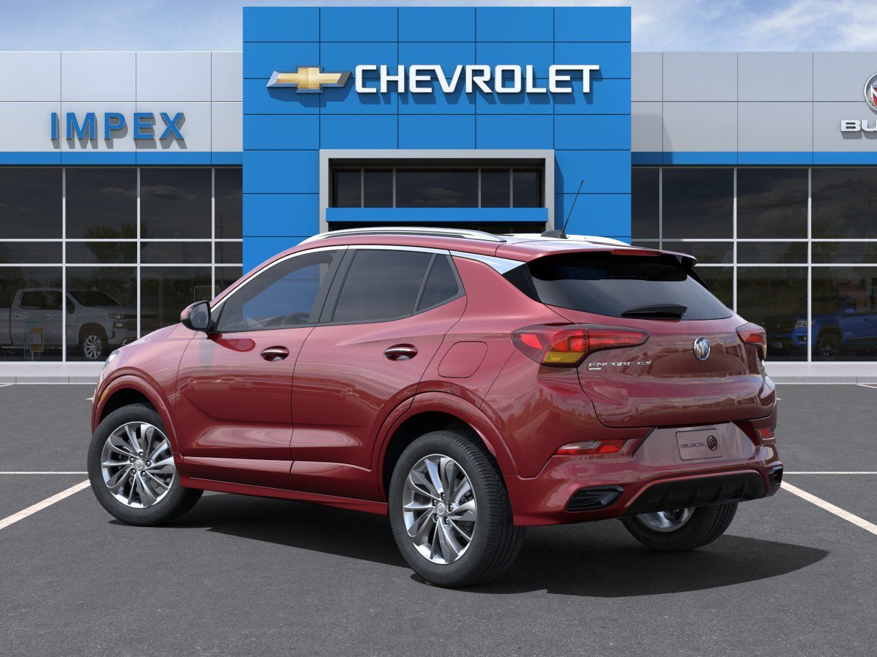 Used 2023 Buick Encore GX Select w/ Sport Touring Package AWD/4WD image 3