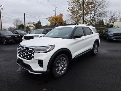 New 2026 Ford Explorer Platinum