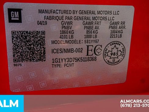 Used 2019 Chevrolet Corvette Grand Sport image 66